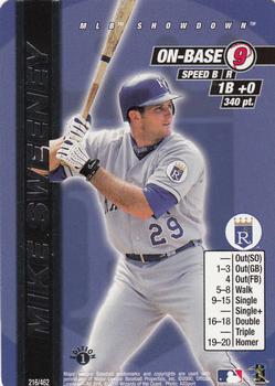 2000 MLB Showdown 1st Edition #216 Mike Sweeney Front