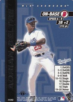 2000 MLB Showdown 1st Edition #218 Adrian Beltre Front