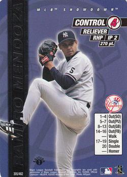 2000 MLB Showdown 1st Edition #305 Ramiro Mendoza Front