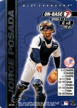 2000 MLB Showdown 1st Edition #308 Jorge Posada Front