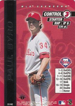 2000 MLB Showdown 1st Edition #331 Paul Byrd Front