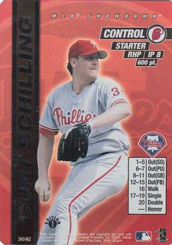 2000 MLB Showdown 1st Edition #340 Curt Schilling Front