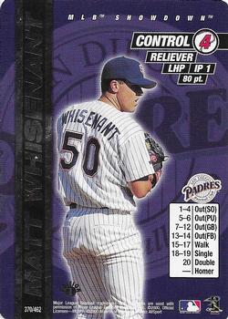 2000 MLB Showdown 1st Edition #370 Matt Whisenant Front
