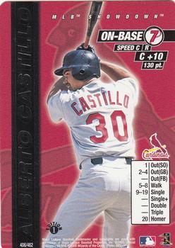 2000 MLB Showdown 1st Edition #406 Alberto Castillo Front