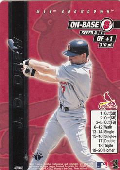 2000 MLB Showdown 1st Edition #407 J.D. Drew Front