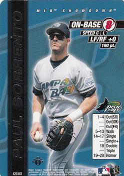 2000 MLB Showdown 1st Edition #426 Paul Sorrento Front