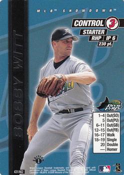 2000 MLB Showdown 1st Edition #431 Bobby Witt Front