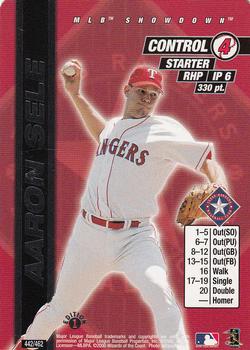 2000 MLB Showdown 1st Edition #442 Aaron Sele Front