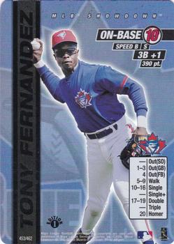 2000 MLB Showdown 1st Edition #453 Tony Fernandez Front