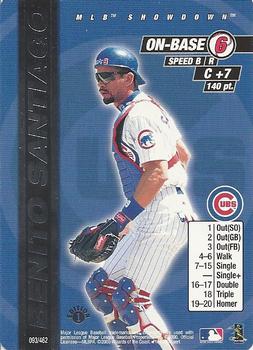 2000 MLB Showdown 1st Edition #093 Benito Santiago Front