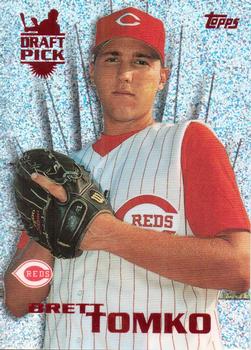 1996 Topps - Power Boosters #26 Brett Tomko Front