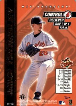 2000 MLB Showdown Pennant Run 1st Edition #019 Mike Trombley Front