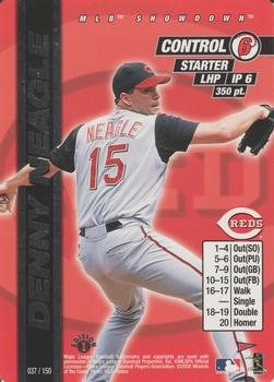 2000 MLB Showdown Pennant Run 1st Edition #037 Denny Neagle Front
