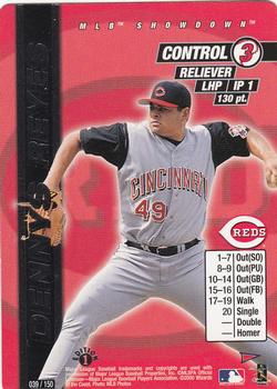 2000 MLB Showdown Pennant Run 1st Edition #039 Dennys Reyes Front
