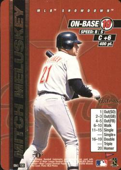 2000 MLB Showdown Pennant Run 1st Edition #064 Mitch Meluskey Front