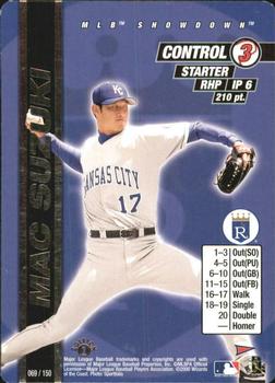 2000 MLB Showdown Pennant Run 1st Edition #069 Mac Suzuki Front