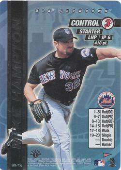 2000 MLB Showdown Pennant Run 1st Edition #089 Mike Hampton Front