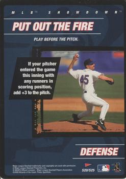 2000 MLB Showdown Pennant Run 1st Edition - Strategy #S20 Put Out the Fire Front