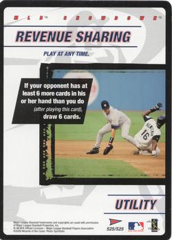 2000 MLB Showdown Pennant Run 1st Edition - Strategy #S25 Revenue Sharing Front