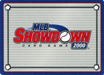 2000 MLB Showdown Unlimited #206 Carlos Febles Back