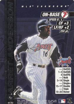 2000 MLB Showdown Unlimited #001 Garret Anderson Front