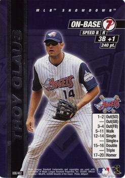 2000 MLB Showdown Unlimited #006 Troy Glaus Front