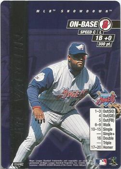 2000 MLB Showdown Unlimited #014 Mo Vaughn Front