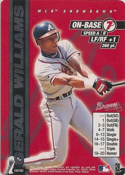 2000 MLB Showdown Unlimited #048 Gerald Williams Front
