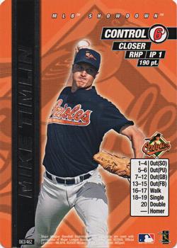 2000 MLB Showdown Unlimited #063 Mike Timlin Front