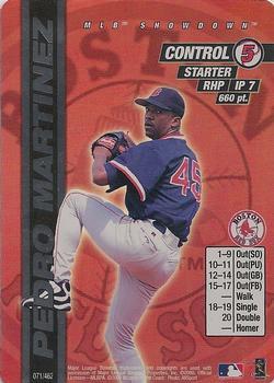 2000 MLB Showdown Unlimited #071 Pedro Martinez Front