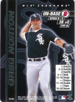 2000 MLB Showdown Unlimited #103 Greg Norton Front