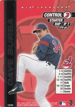 2000 MLB Showdown Unlimited #128 Dave Burba Front