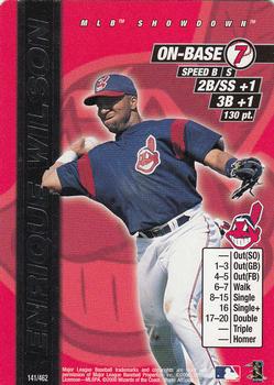 2000 MLB Showdown Unlimited #141 Enrique Wilson Front