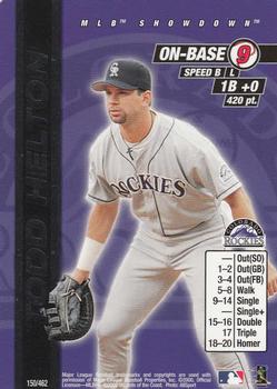 2000 MLB Showdown Unlimited #150 Todd Helton Front
