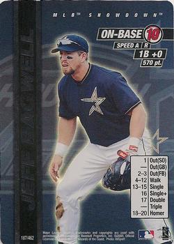 2000 MLB Showdown Unlimited #187 Jeff Bagwell Front