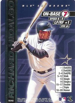 2000 MLB Showdown Unlimited #196 Richard Hidalgo Front