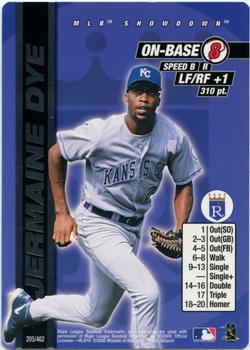 2000 MLB Showdown Unlimited #205 Jermaine Dye Front