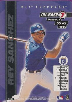 2000 MLB Showdown Unlimited #212 Rey Sanchez Front