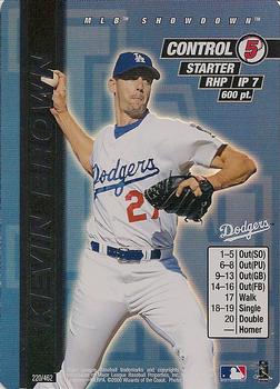 2000 MLB Showdown Unlimited #220 Kevin Brown Front
