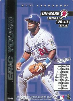 2000 MLB Showdown Unlimited #232 Eric Young Front
