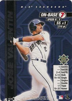 2000 MLB Showdown Unlimited #245 Jose Valentin Front