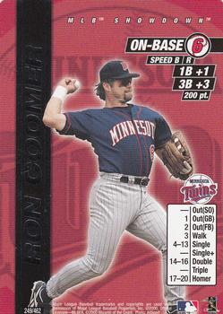 2000 MLB Showdown Unlimited #249 Ron Coomer Front