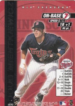 2000 MLB Showdown Unlimited #256 Doug Mientkiewicz Front