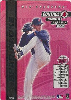 2000 MLB Showdown Unlimited #258 Brad Radke Front