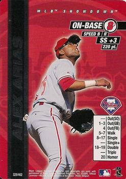 2000 MLB Showdown Unlimited #329 Alex Arias Front
