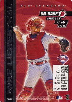 2000 MLB Showdown Unlimited #336 Mike Lieberthal Front