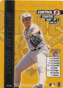 2000 MLB Showdown Unlimited #351 Todd Ritchie Front
