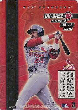 2000 MLB Showdown Unlimited #416 Fernando Tatis Front