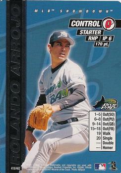 2000 MLB Showdown Unlimited #418 Rolando Arrojo Front