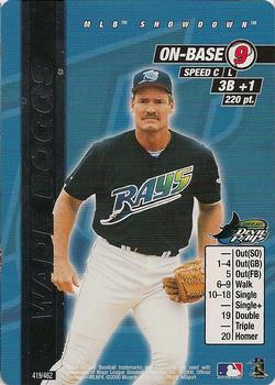 2000 MLB Showdown Unlimited #419 Wade Boggs Front
